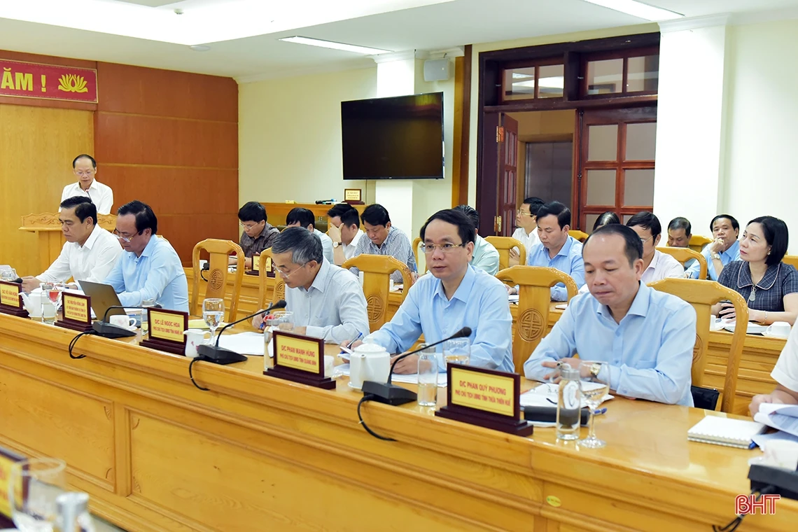 Hà Tĩnh sẽ chỉ đạo quyết liệt, coi việc giải ngân vốn đầu tư công là nhiệm vụ trọng tâm