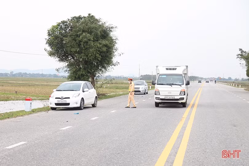 Đảm bảo an toàn giao thông khi thi công nút giao cao tốc Bắc - Nam đoạn qua Hà Tĩnh