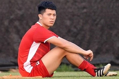 Giãn dây chằng cổ chân, Đình Trọng vắng mặt trong trận đấu gặp Saudi Arabia