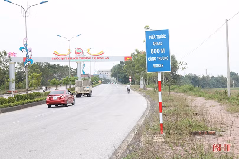 Đảm bảo an toàn giao thông khi thi công nút giao cao tốc Bắc - Nam đoạn qua Hà Tĩnh