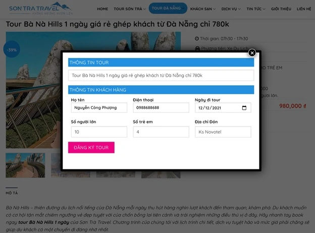 Sơn Trà Travel - công ty tổ chức tour chuyên nghiệp tại miền Trung