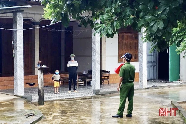 Hà Tĩnh giám sát chặt chẽ cách ly tại nhà, ngăn dịch lây nhiễm chéo