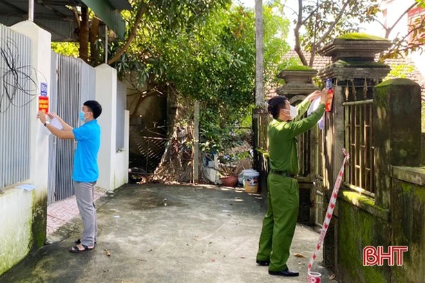 Hà Tĩnh giám sát chặt chẽ cách ly tại nhà, ngăn dịch lây nhiễm chéo