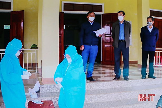 Tăng cường quản lý chặt người dân trong khu vực phong tỏa ở xã Xuân Lộc