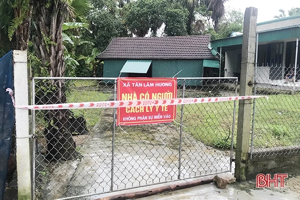 Thạch Hà nâng mức kiểm soát khi dịch COVID-19 diễn biến phức tạp