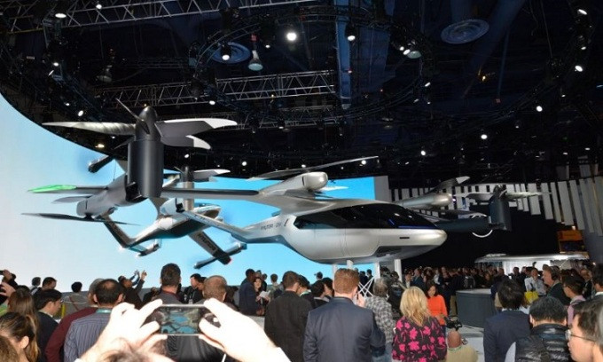 Taxi bay của Hyundai có thể chở người vào năm 2028