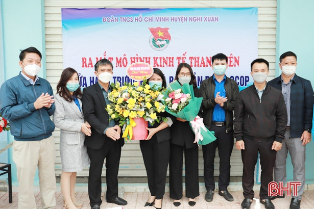 Ra mắt cửa hàng sản phẩm OCOP do thanh niên làm chủ ở Nghi Xuân