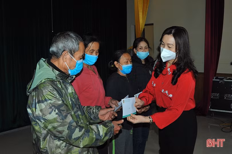 Tổ chức Hợp tác quốc tế Đức hỗ trợ cây giống cho gần 1.100 hộ dân Hà Tĩnh