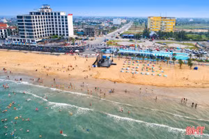 Sẵn sàng khai trương du lịch biển Hà Tĩnh 2026