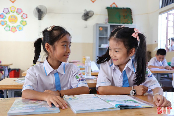 Quyết tâm để 100% học sinh Hà Tĩnh "yên tâm đến lớp mỗi ngày"