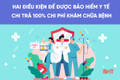[Motion Graphics] 2 điều kiện để được BHYT chi trả 100% chi phí khám chữa bệnh