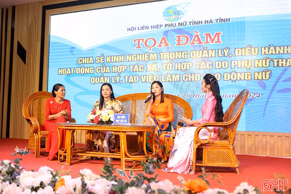 Giúp phụ nữ phát triển hiệu quả các mô hình kinh tế tập thể