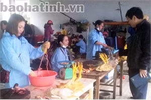 Mô hình chợ gia cầm sạch như ở TX Hồng Lĩnh còn ít