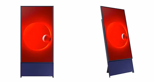 Samsung ra TV có màn hình xoay ngang dọc