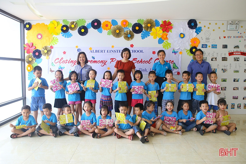 Sau khóa tiền tiểu học Trường Albert Einstein, các bé sẵn sàng tâm thế vào lớp 1