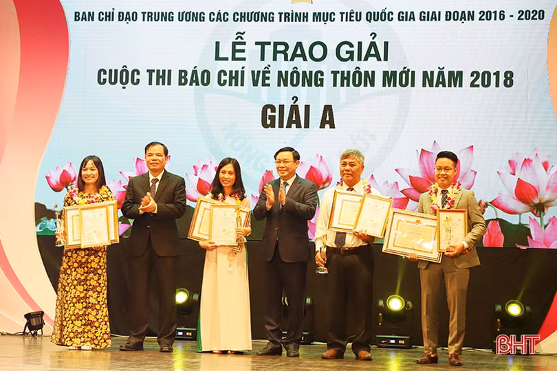 Báo Hà Tĩnh giành 11 giải Báo chí Trần Phú năm 2018