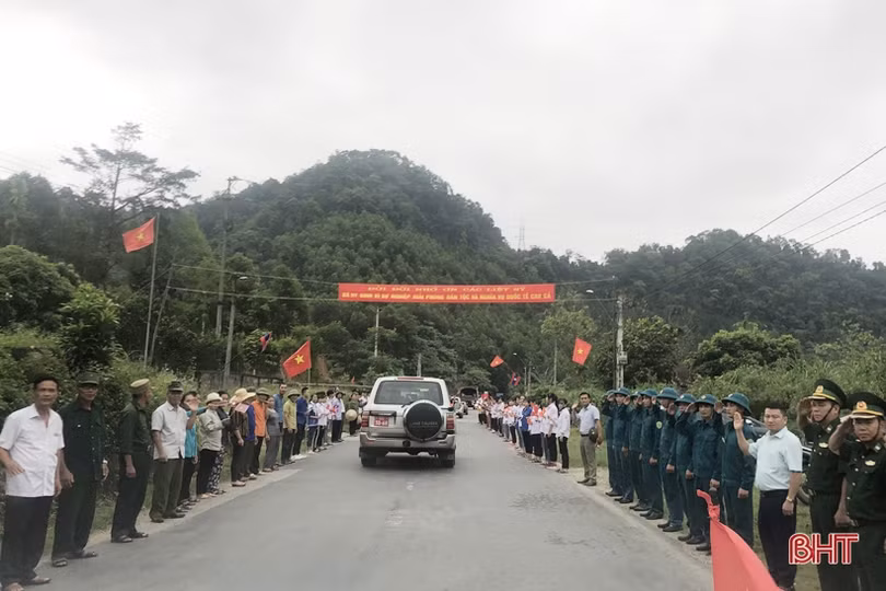 Hà Tĩnh đón các anh về đất mẹ thân yêu...