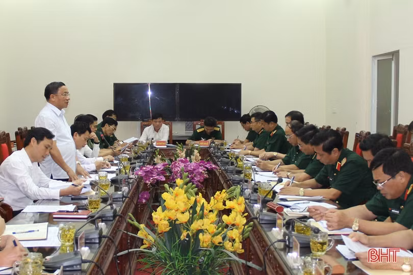 Hà Tĩnh tiếp tục thực hiện tốt nhiệm vụ quân sự - quốc phòng địa phương