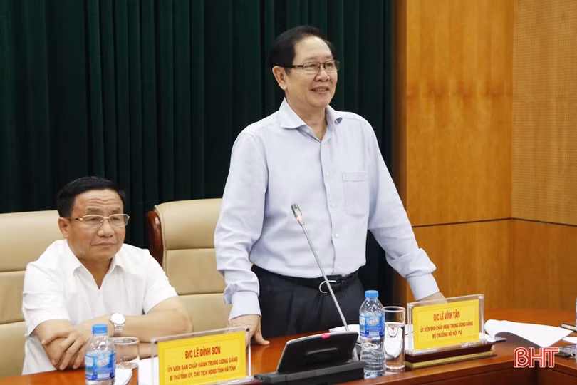 Hà Tĩnh xin ý kiến Bộ Nội vụ về sắp xếp đơn vị hành chính cấp huyện, xã