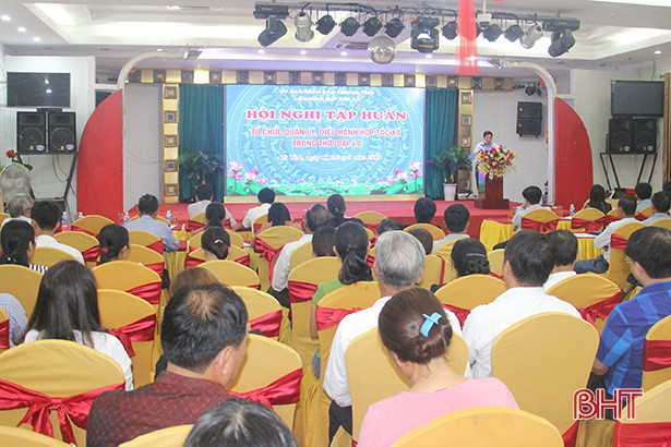 Trang bị “cẩm nang” quản lý hợp tác xã trong thời đại 4.0