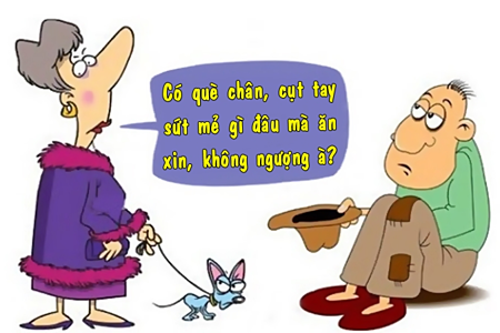 Đừng bao giờ đòi hỏi ăn xin