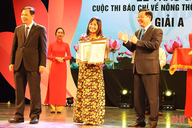 Hà Tĩnh giành 2 giải A Cuộc thi Báo chí viết về nông thôn mới