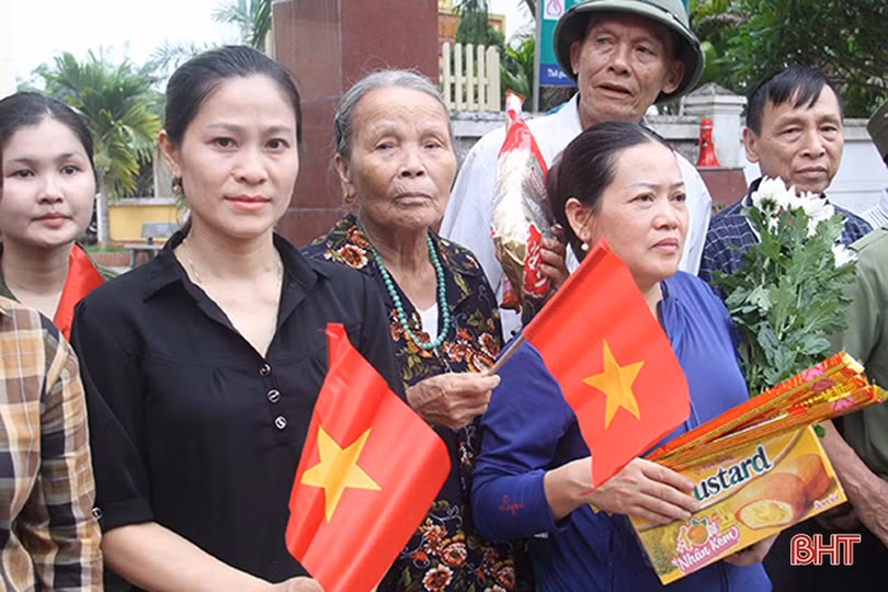 Hà Tĩnh đón các anh về đất mẹ thân yêu...