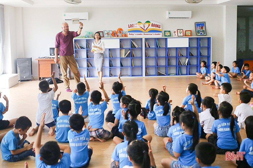 Sau khóa tiền tiểu học Trường Albert Einstein, các bé sẵn sàng tâm thế vào lớp 1