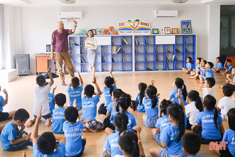 Sau khóa tiền tiểu học Trường Albert Einstein, các bé sẵn sàng tâm thế vào lớp 1