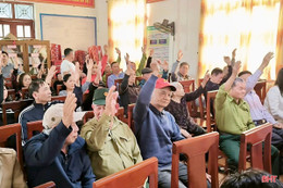 Hà Tĩnh hoàn thành lấy ý kiến cử tri nơi cư trú 