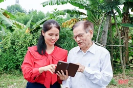 Hà Tĩnh nhất toàn quốc về tỷ lệ thanh toán lương hưu không dùng tiền mặt 