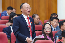 HĐND tỉnh Hà Tĩnh chất vấn và trả lời chất vấn các vấn đề đại biểu, cử tri quan tâm