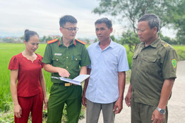 "Chọn mặt gửi vàng" cho tổ bảo vệ an ninh trật tự ở cơ sở