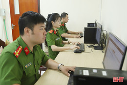 Công an Hà Tĩnh chủ động cập nhật địa giới hành chính trên CSDL quốc gia về dân cư từ 1/7