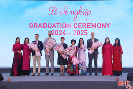 Lễ tốt nghiệp của khoá học sinh đầu tiên tại TH School cơ sở Vinh