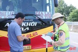 Gần 1 tháng tổng kiểm soát ở Hà Tĩnh: 2.261 trường hợp vi phạm kinh doanh vận tải