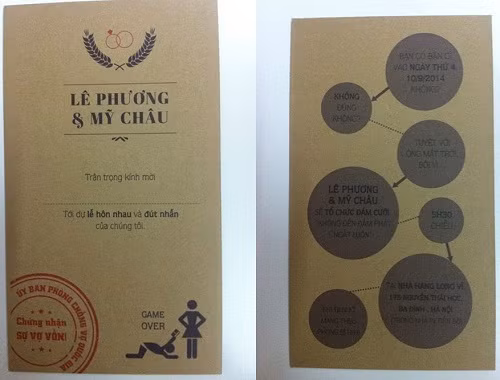 thiep moi dam cuoi doc nhat vo nhi tai viet nam