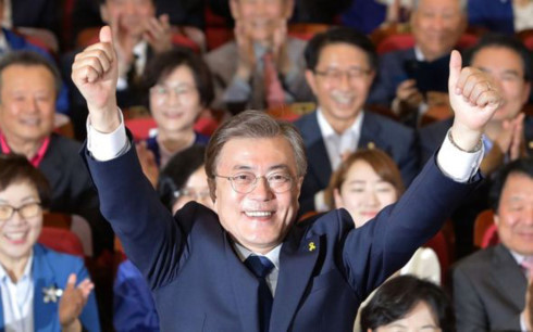 tan tong thong han quoc moon jae in muon hoa giai voi trieu tien