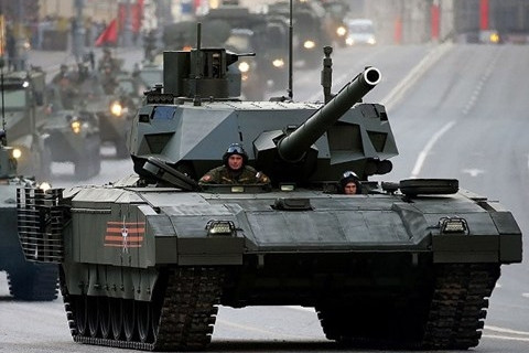 xe tang armata t 14 gia nhap luc quan nga vao nam 2020