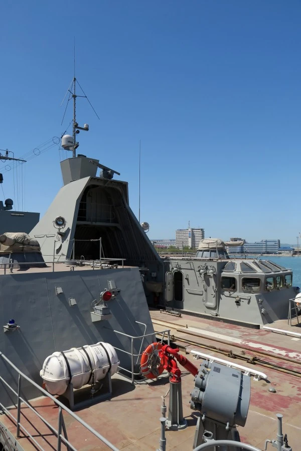 hinh anh moi nhat ve tau gepard 3 9 cua viet nam tai nga