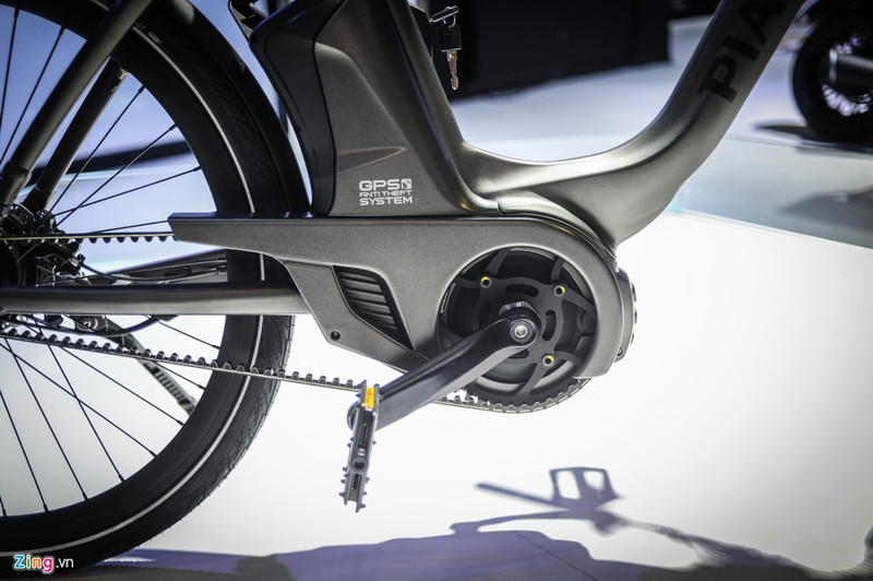 piaggio gioi thieu xe dap dien cao cap o viet nam