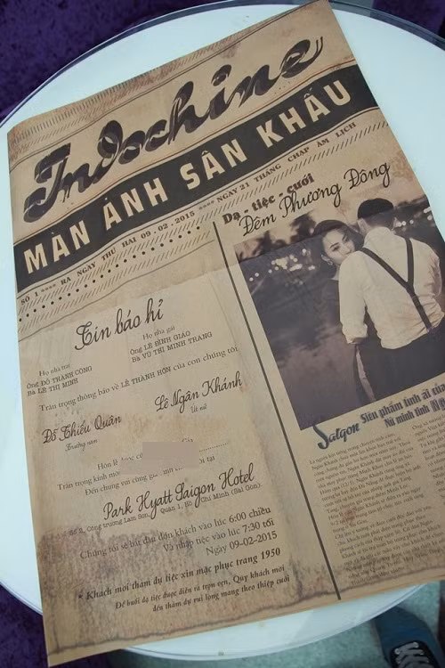 thiep moi dam cuoi doc nhat vo nhi tai viet nam