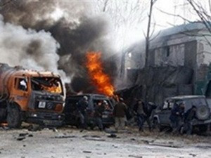 Hiện trường một vụ đánh bom tại Afghanistan. (Nguồn: Internet)