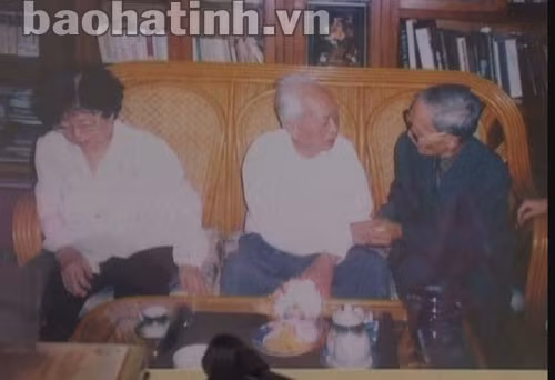 Ông Tiến gặp mặt Đại tướng tại nhà riêng của Đại tướng ở Hà Nội