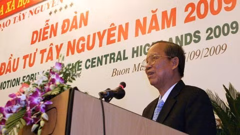 Phó thủ tướng Chính phủ Trương Vĩnh Trọng phát biểu chỉ đạo tại Diễn đàn xúc tiến đầu tư Tây nguyên. Ảnh: Ca Hảo Phó thủ tướng Chính phủ Trương Vĩnh Trọng phát biểu chỉ đạo tại Diễn đàn xúc tiến đầu tư Tây nguyên. Ảnh: Ca Hảo