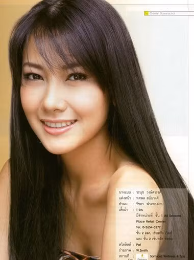 6. Woranuch Wongsawan Nickname: Noon. Ngày sinh: 24/9/1978. Tham gia phim "The password jealous", "Fallen Angels crowd", "Princess misfortune"…