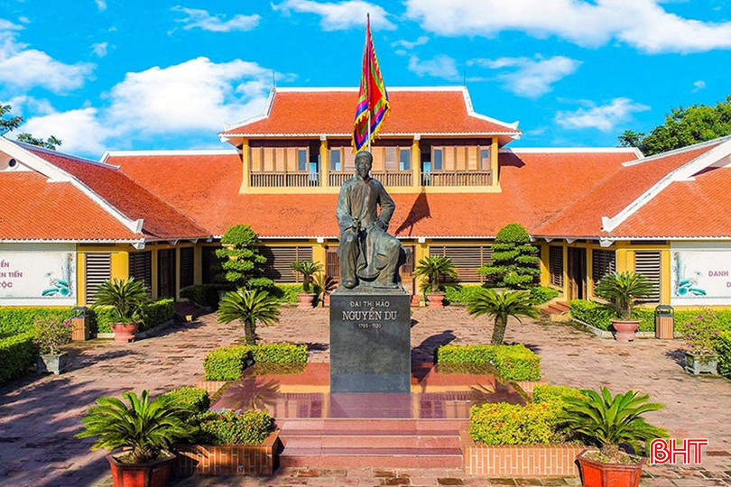 Di tích quốc gia đặc biệt Khu lưu niệm Đại thi hào Nguyễn Du. (Ảnh: Đậu Hà) 69d1145609t29402l0.jpg