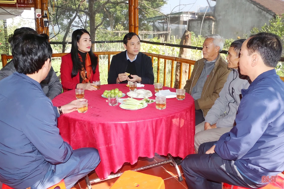 Bí thư Tỉnh ủy tham gia nhiều hoạt động ý nghĩa đầu năm mới tại huyện Vũ Quang