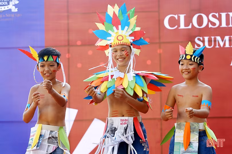 Học sinh Trường Albert Einstein trải nghiệm hè với nhiều bài học bổ ích