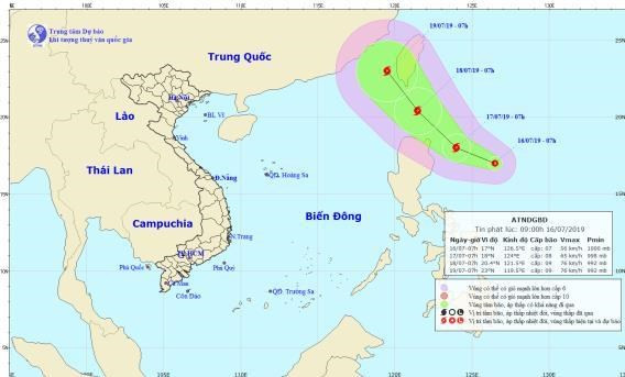 Xuất hiện áp thấp nhiệt đới gần biển Đông, có khả năng mạnh thành bão hình ảnh 1 Xuất hiện áp thấp nhiệt đới gần biển Đông, có khả năng mạnh thành bão